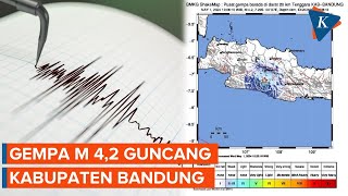 Gempa M 42 Guncang Kabupaten Bandung Terasa Hingga Garut Tak Berpotensi Tsunami