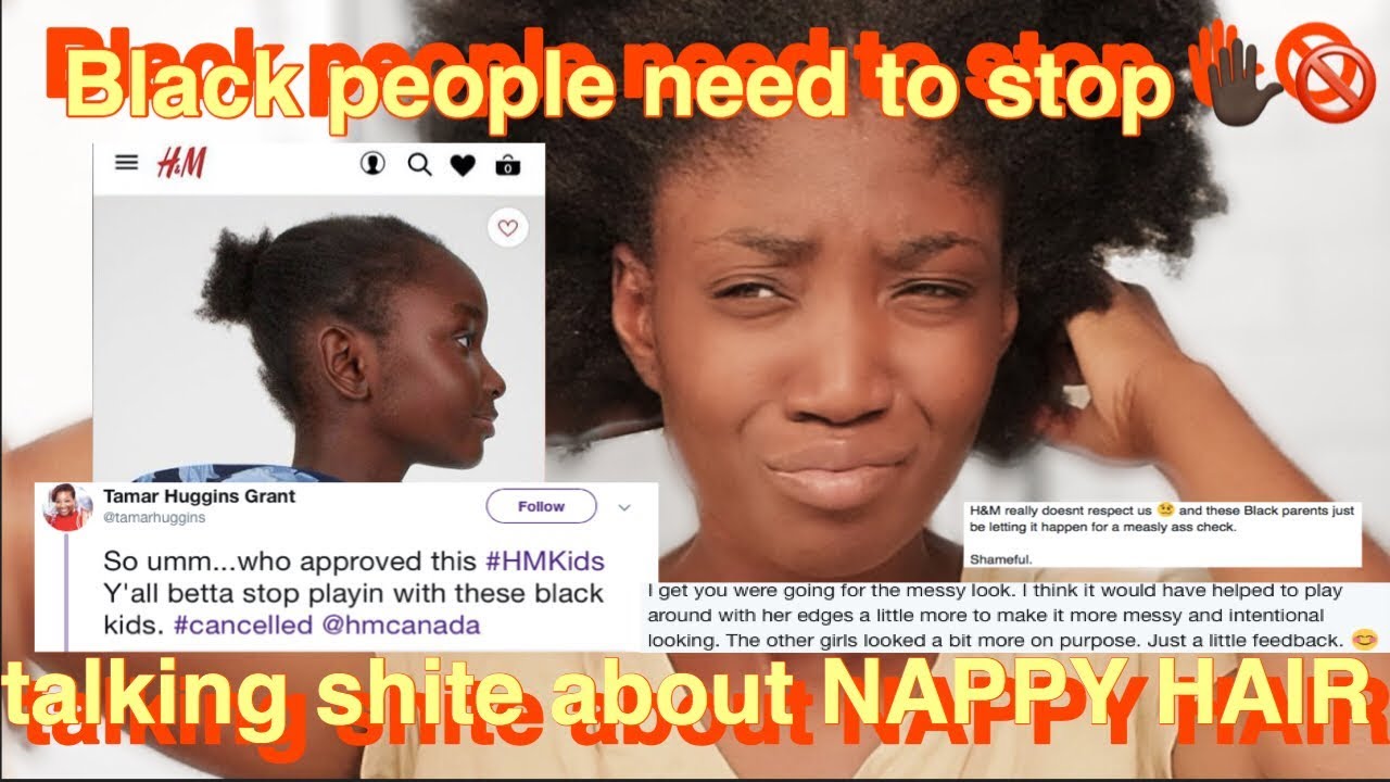 Dear Black People H M Ad Black Girl Hair Backlash Youtube