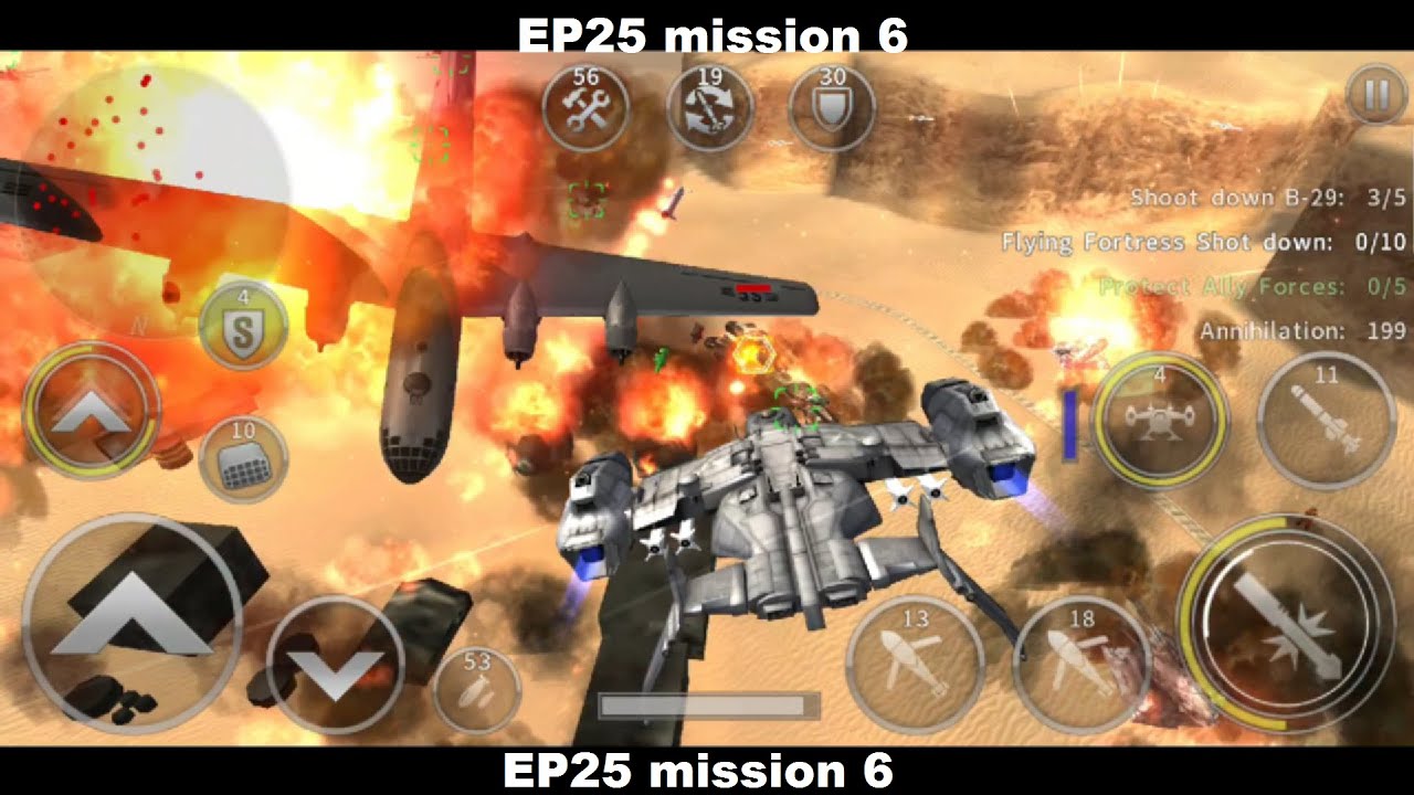 gunship battle episode 25 mission 6 | Behemoth