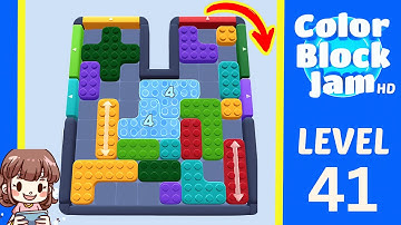 Color Block Jam Level 41 Solution Walkthrough
