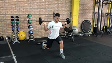 PERNA - Afundo Unilateral (BARRA LIVRE)