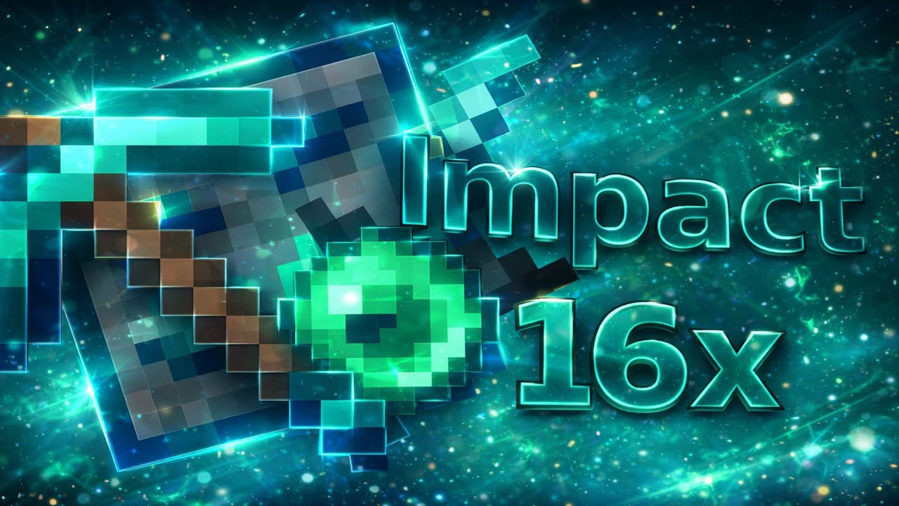 Impact 16x + sky overlay MCBE PvP Texture Pack (1.21+) | 1000% FPS Peaceful Best Mcpe PVP Pack ever?