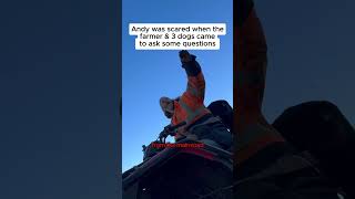 Protecting His Land In A Peaceful Manner