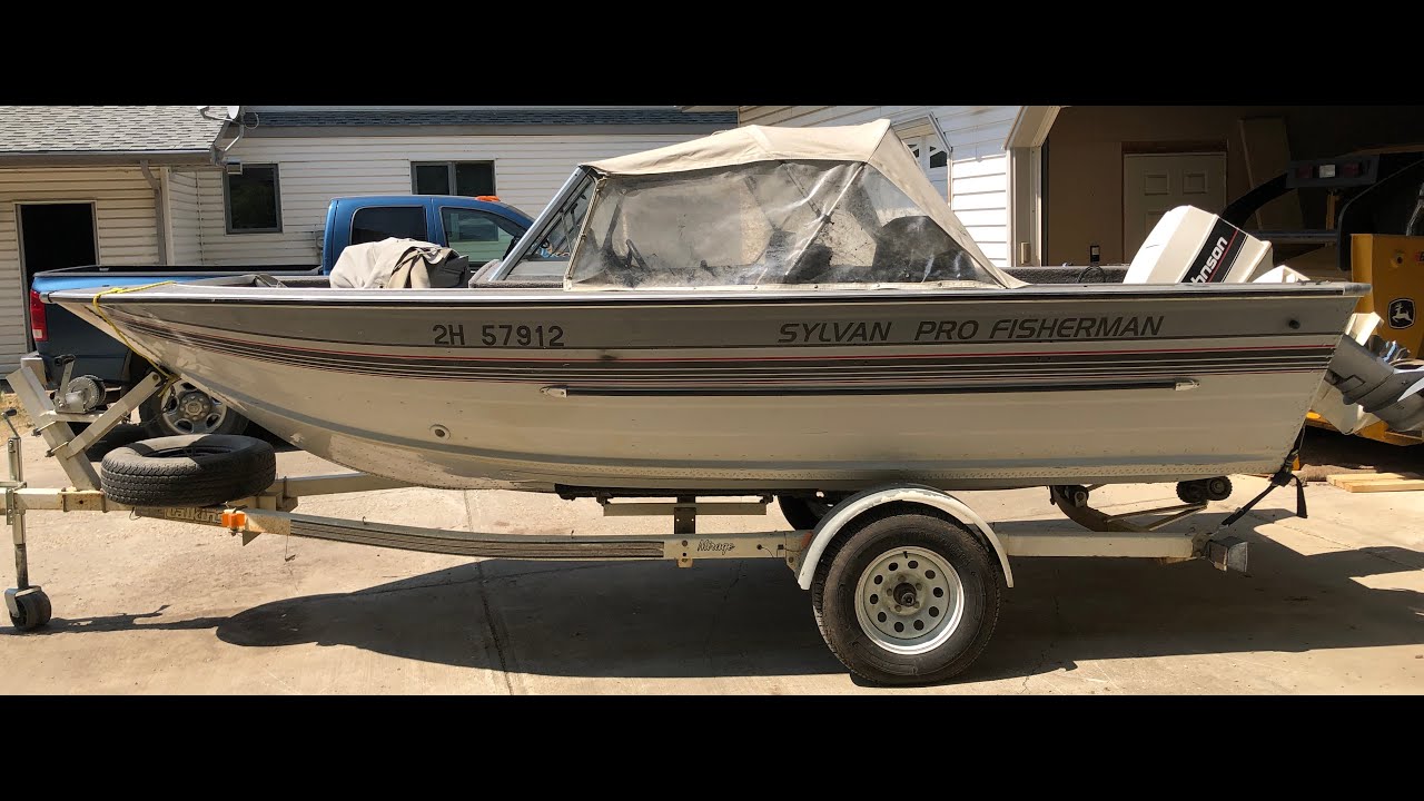 Change AntiSiphon Valve on 1982 Sylvan Pro Fisherman YouTube