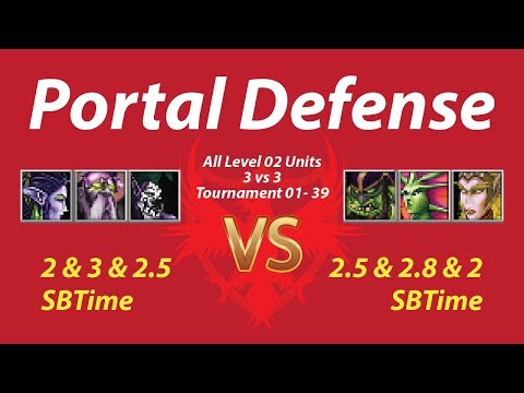 (Portal Defense-3V3T01-39) A-K-D vs O-S-A (Fully Upgrade) 1080p