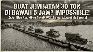 (TIMELAPSE) Proses Kilat Pembangunan Jembatan Militer Perang Dunia 2