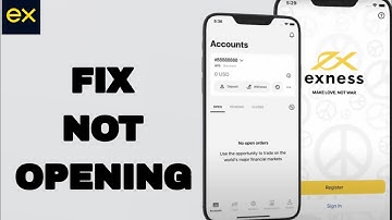 How To Fix And Solve Not Opening On Exness Trade App | Easy Fix