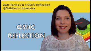 OSHC Reflection