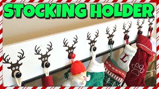 How To Make A Stocking Holder 📍 How To With Kristin