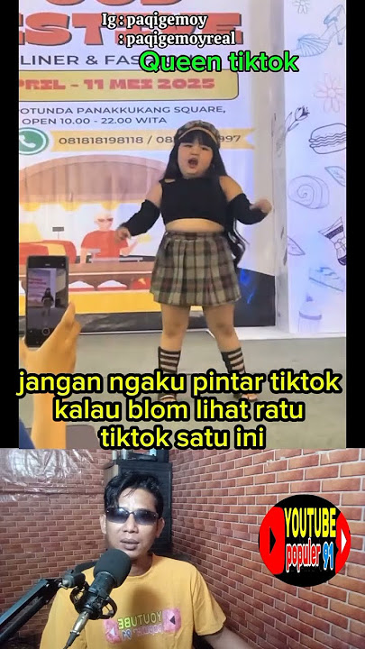 ratu tiktok unjuk kebolehan #shortvideo