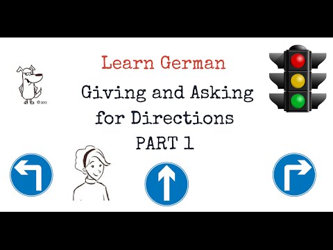 Learn German: Directions In German - PART 1