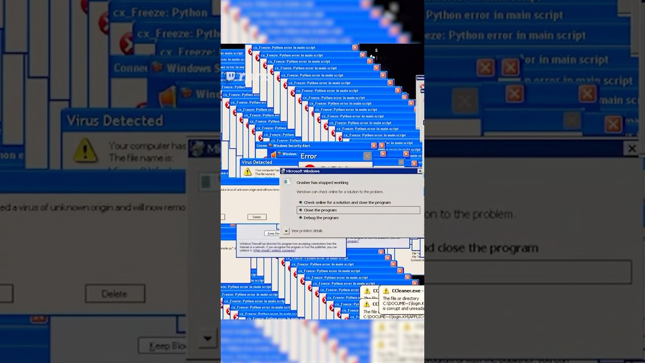 Bluescreen In the middle of a fight...