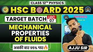 🏆Mechanical Properties | Lec -07 |TARGET BATCH 🎯💯✅| detailed explanation | dpp|pyqs|@Ajjusirphysics