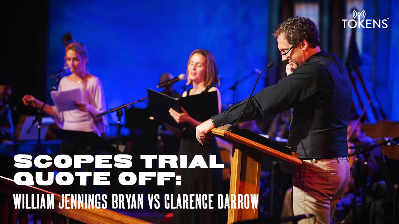 Scopes Trial Quote Off William Jennings Bryan vs Clarence Darrow YouTube