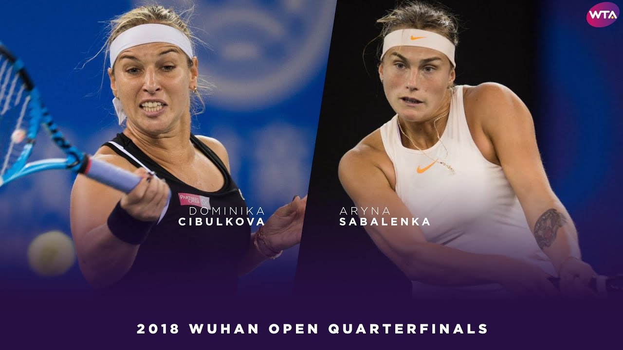 Dominika Cibulkova vs. Aryna Sabalenka | 2018 Wuhan Open Quarterfinal | WTA Highlights 武汉网球公开赛 wimbledon femme