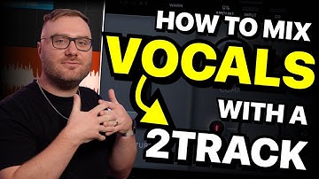 How to Mix Vocals Over a 2-Track Beat