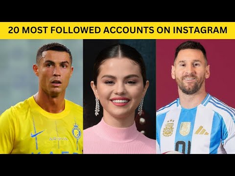 20 Most Followed Accounts On Instagram 2024 | No1 Will Shock You | #