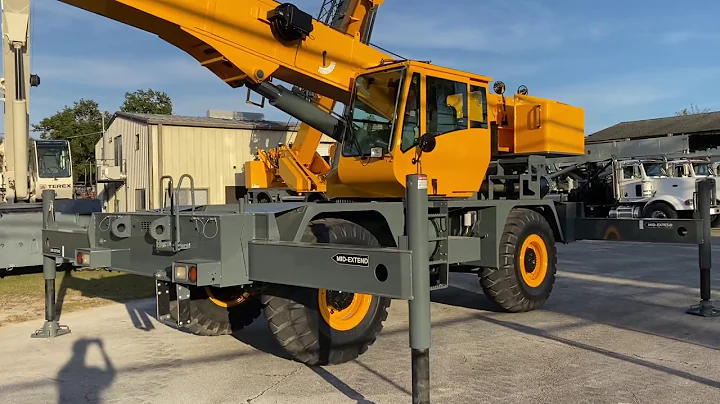 2008 GROVE RT530E-2 30 ton crane for sale Royal Crane Florida