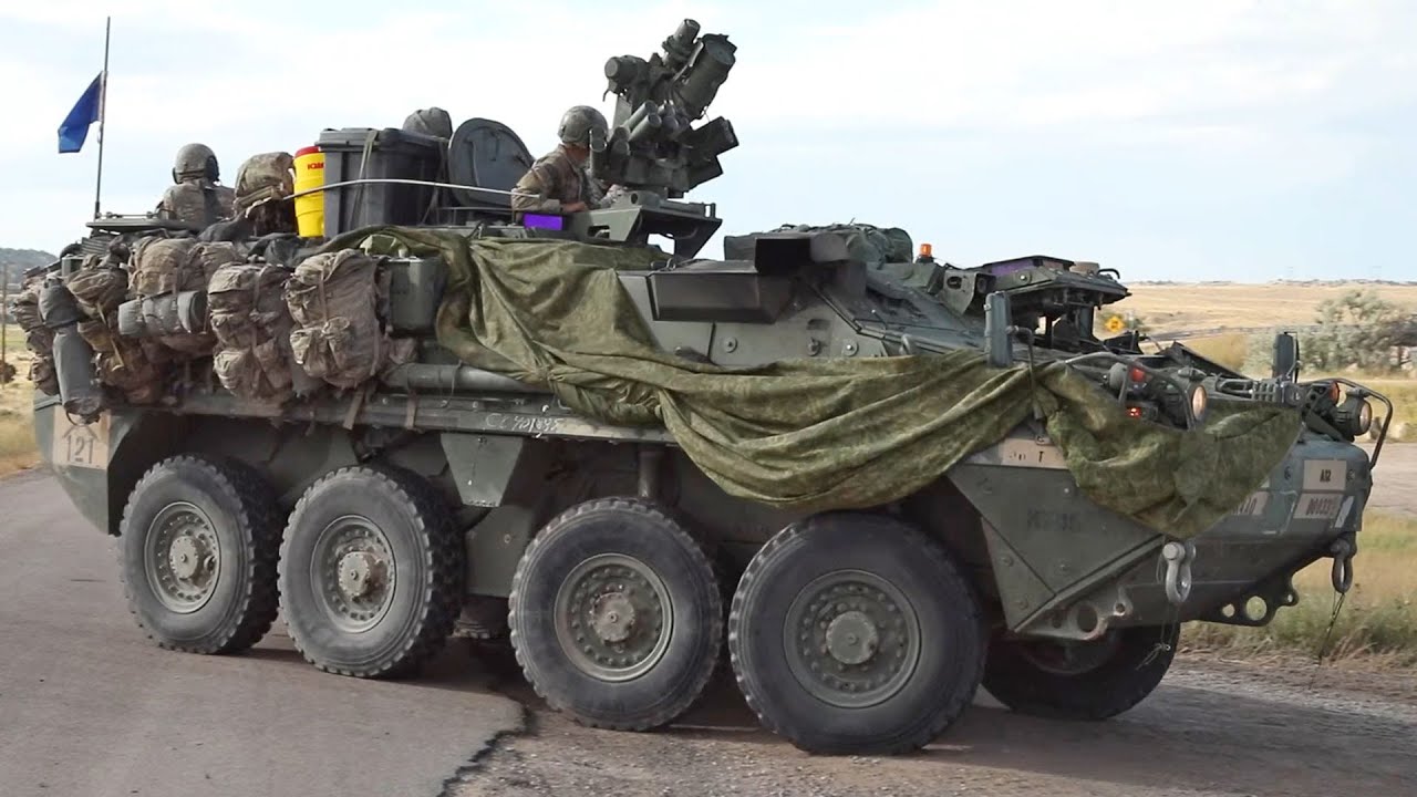 US Army M1126 Infantry Carrier Vehicles