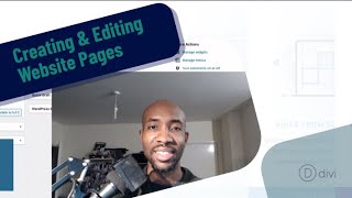 How to Create or Edit Pages with Divi & Wordpress | Wordpress Beginner Tutorial