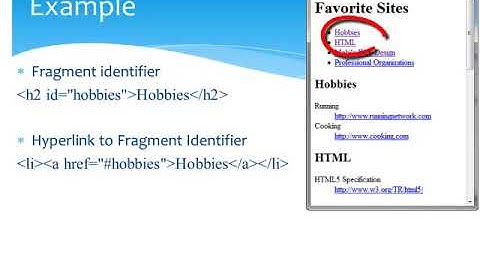 Chapter 7 - Linking To A Named Fragment