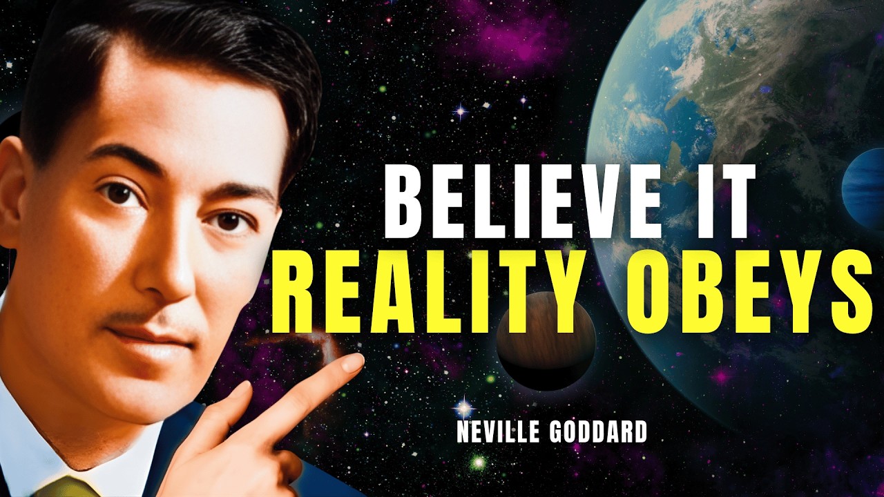 Neville Goddard - IF YOU CAN REALLY BELIEVE, THE UNIVERSE WILL MANIFEST ANYTHING FOR YOU