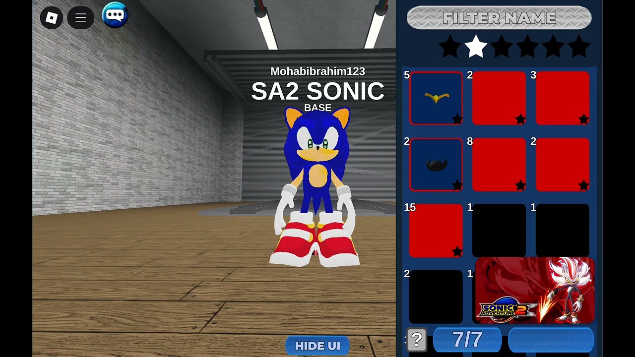 HOW TO MAKE SA2 SONIC IN SONIC PULSE RP *I MADE THIS*