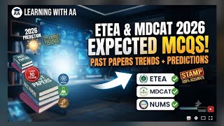 Chemistry 1st year unit 1 stoichiometry previous MDCAT ETEA MCQS series #expected MCQS MDCAT 2026