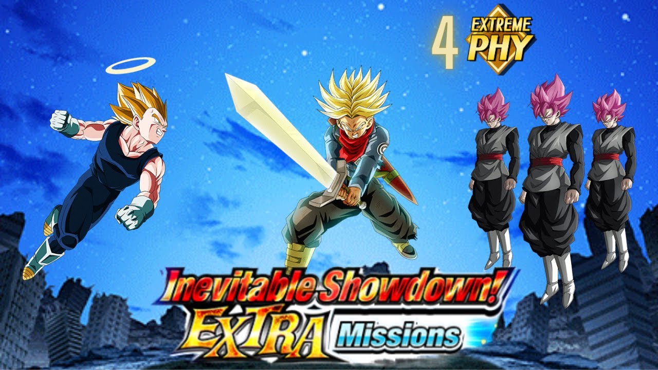 4 EXTREME PHY UNITS EX MISSION! VS SSJ FUTURE TRUNKS SERIOUSLY SERIOUS BATTLE!! DBZ DOKKAN BATTLE