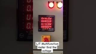 L/T Multifunction meter find the voltage. #shorts #viralvideo #trending