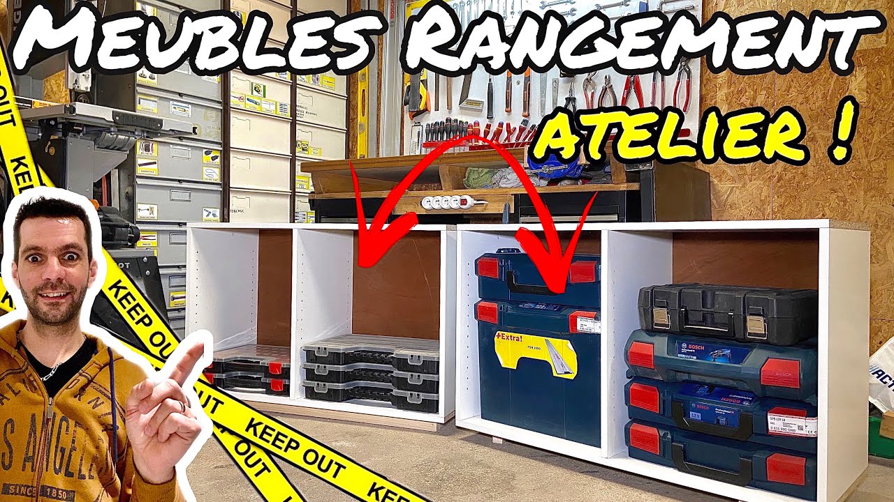 TOP 5 CONSEILS POUR OPTIMISER LE RANGEMENT DE SON ATELIER 