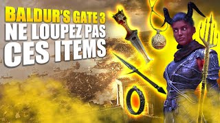 Baldur's gate 3 - Ne loupez pas ces items de l'acte 1 !