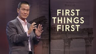 First Things First - First Thing's First - Peter Tanchi