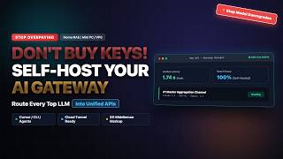 Don't Buy Shady API Keys! Self-Host Your Own AI Gateway at Home (Cursor, CLI & Agents) | GeekLab AI