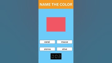 Only 1% Can Name These Colors Correctly! 🎨 | Color Quiz Challenge #shorts  #quiz