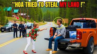 I Bought an Abandoned Mountain House — Returned to Renovate, Found Cops with the HOA President