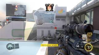 COD BO3 triple fakie double triangle 360 (First ever trickshot I hit)