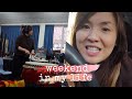 weekend in my life - learning Korean online, playing taiko, lost my fitbit..