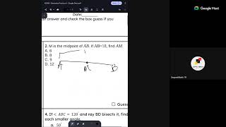 ASVAB - Geometry Practice 6