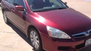 2006 Honda Accord Richardson TX 75080