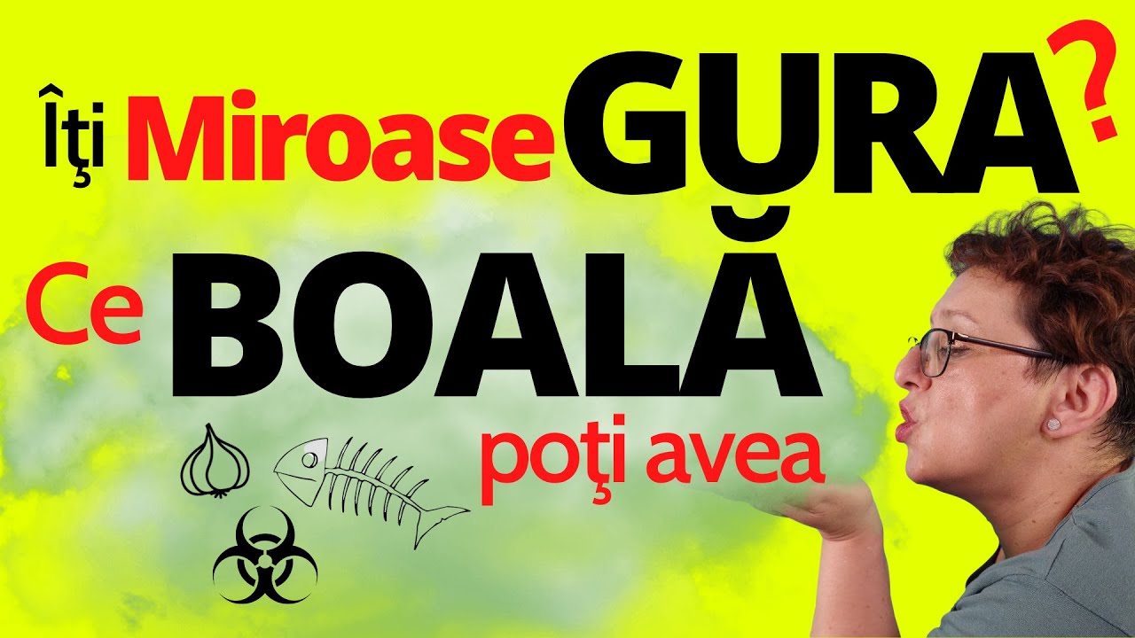 Ce BOLI ascunde RESPIRAȚIA urât mirositoare + 4  Remedii Acasă