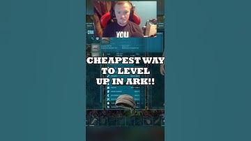 QUICK & CHEAP WAY TO LEVEL UP IN ARK! 🤯