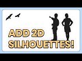 How to Add 2D People and Bird Silhouettes to Any Architectural Program! (Revit, SketchUp, AutoCAD)