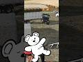 HE ALMOST LOST IT! TRUCK &amp; TRAILER ALMOST FLEW! 😂😂 | Farming Simulator 25 #shorts #farmingsimulator