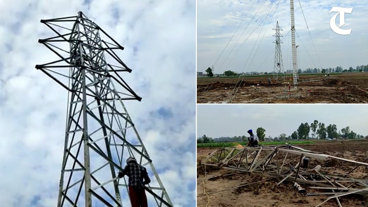 Electricity restored in Zirakpur as new transmission towers erected; locals heave a sigh of
