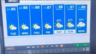 Dry this week turning very wet next week