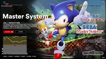 Sega Master System Game List, Retrostation GTX