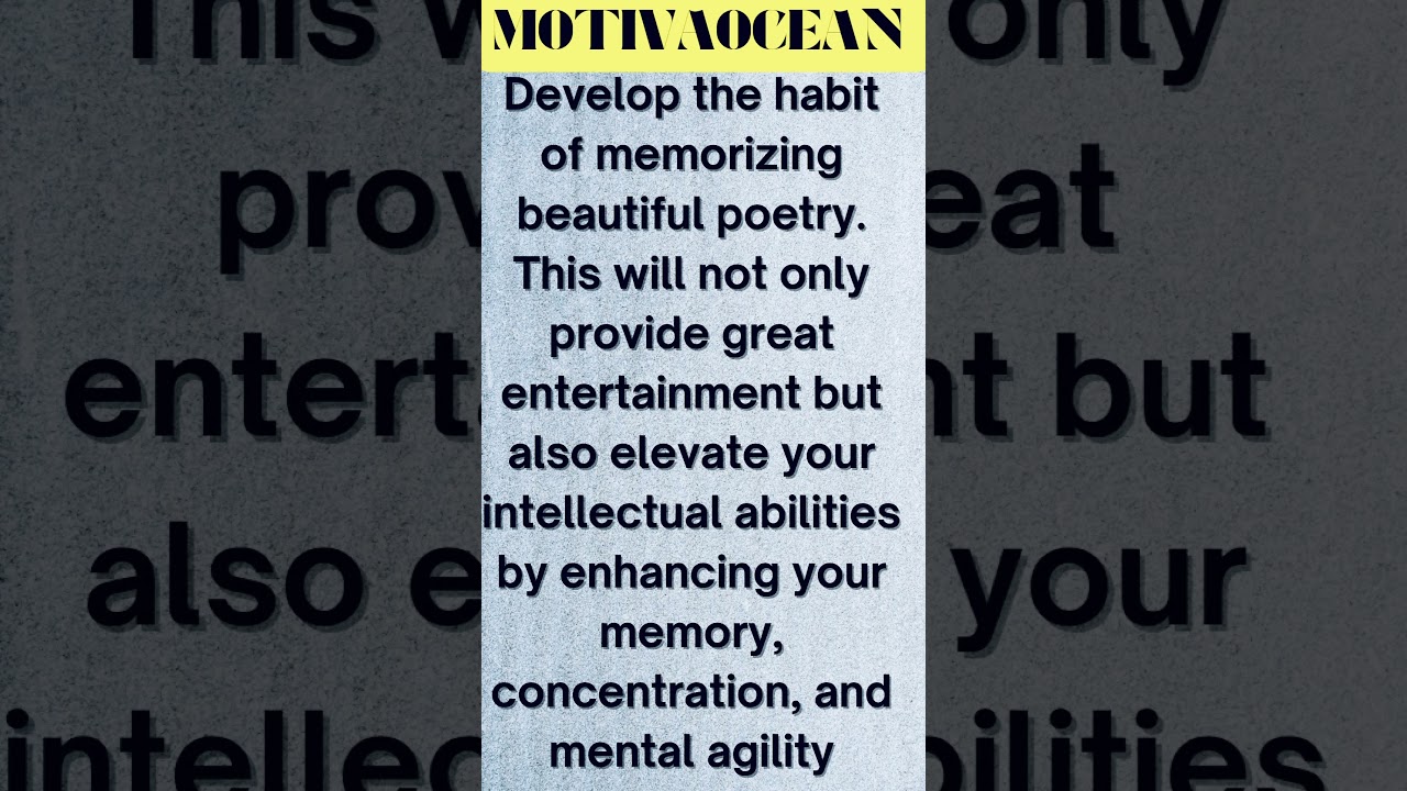 "Boost Your Brain: The Power of Memorizing Poetry!"