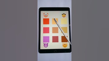 color mixing #shortsfeed #art #drawing #satisfying #procreate #digitalart #ipad #colormixing