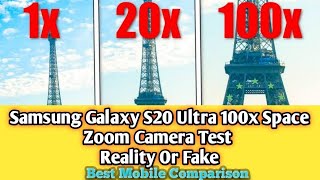Samsung Galaxy S20 Ultra 100x Space Zoom Camera Test Reality or Fake Live Test screenshot 4